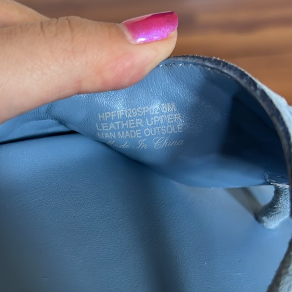 Donald Pliner Fifi BlueWoven Suede Platform Slide Sandals Size 8 - Picture 10 of 12